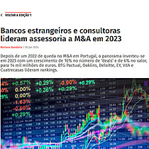 Bancos estrangeiros e consultoras lideram assessoria a M&A em 2023